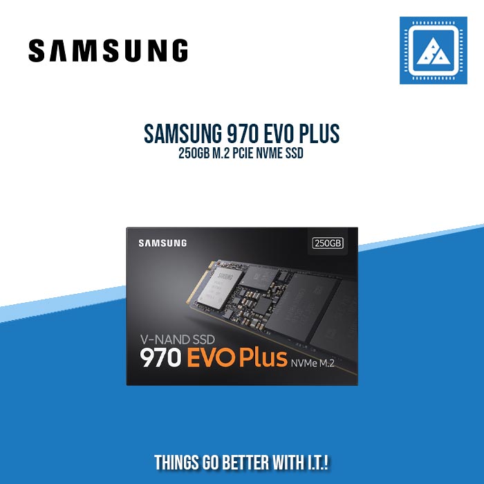 SAMSUNG M.2 PCIE NVME SSD 970 EVO PLUS SAMSUNG M.2 PCIE NVME SSD 970 EVO PLUS